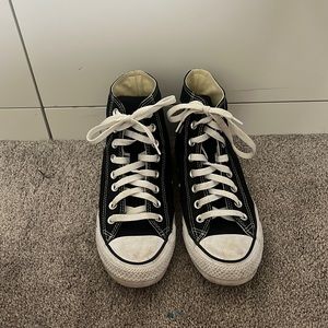 Black converse